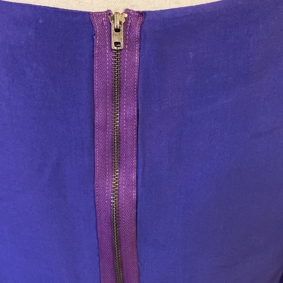 Splendid Boat Neck Balloon Sleeve Shift Dress DEEP RICH PURPLE Size Small EUC - Picture 6 of 14